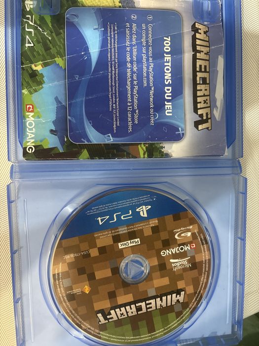 Продаю диск Minecraft на ps4