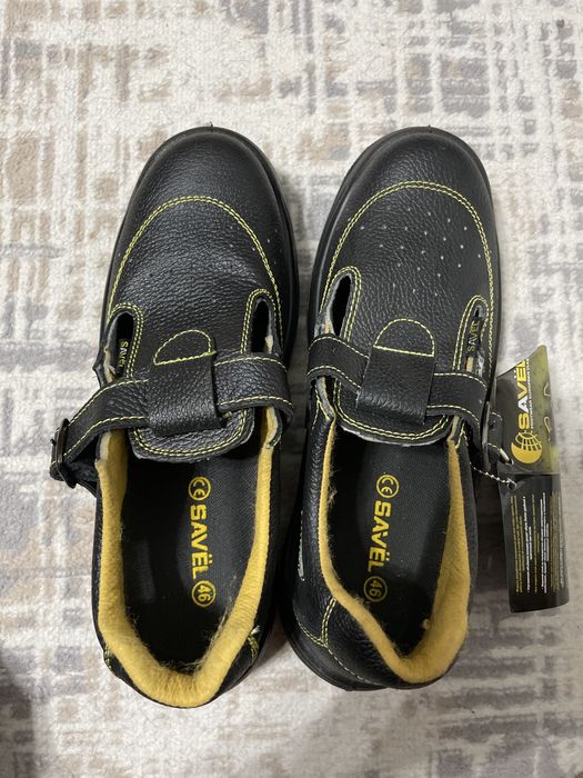 Рабочие полуботинки с перфорацией (спецовка)