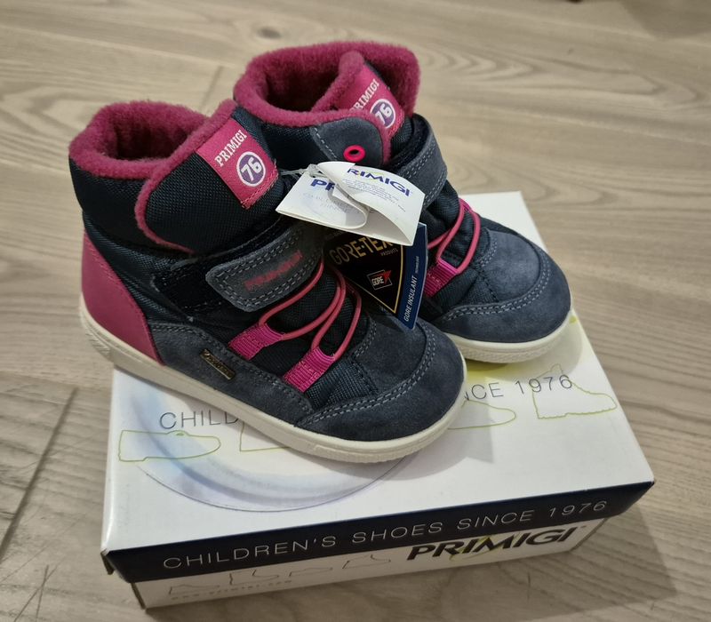 Ghete Primigi piele si lână marimea 26 fetite