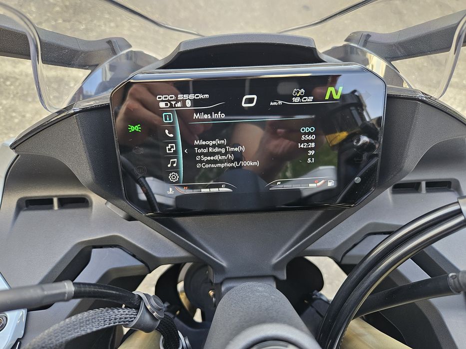 CfMoto 450SR-S 2024 5500km garantie 4 ani
