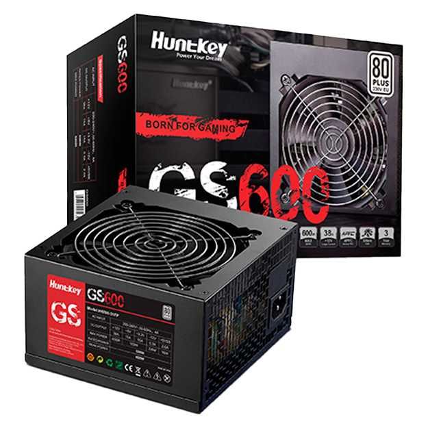 Блок питание PSU Huntkey | GS600 | 600w 80+ White (NT8173)