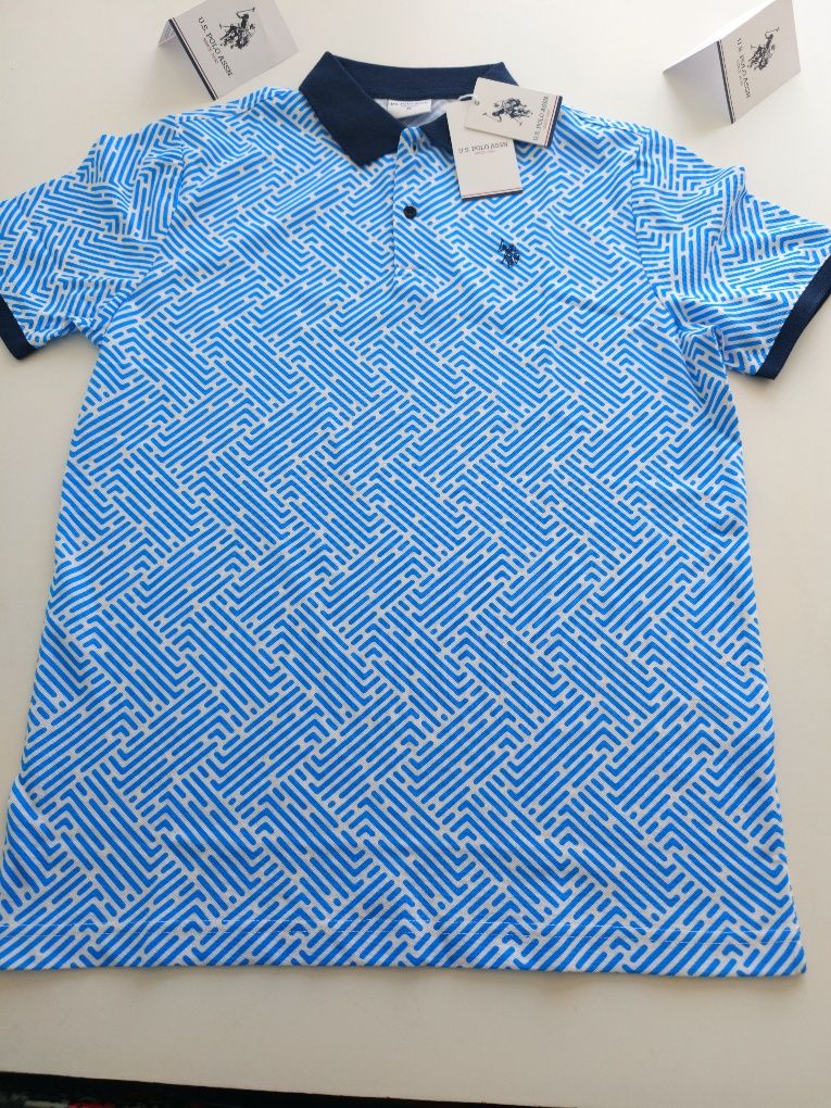 U.S. Polo Assn.L,XL.Оригинални мъжки тениски