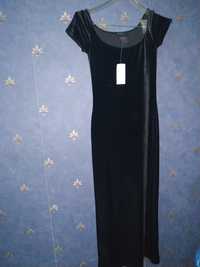Ralph Lauren велюровое платье xs