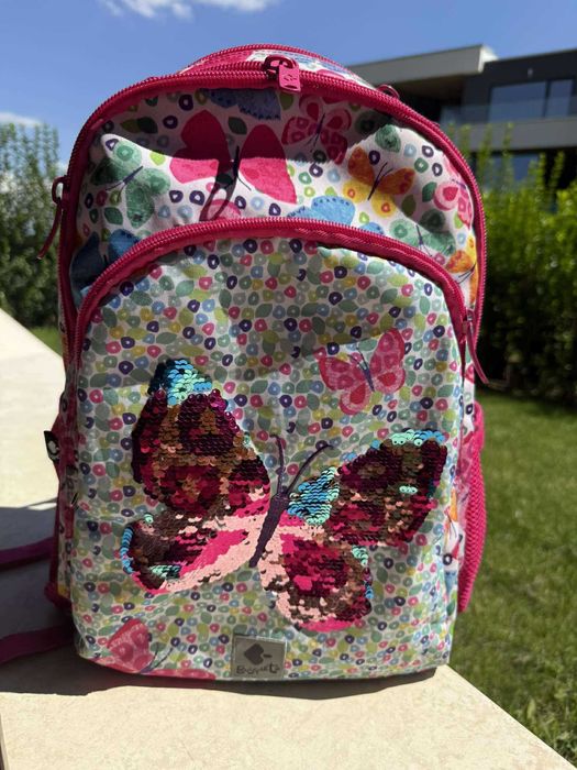 Ученическа раница с двулицеви пайети Busquets