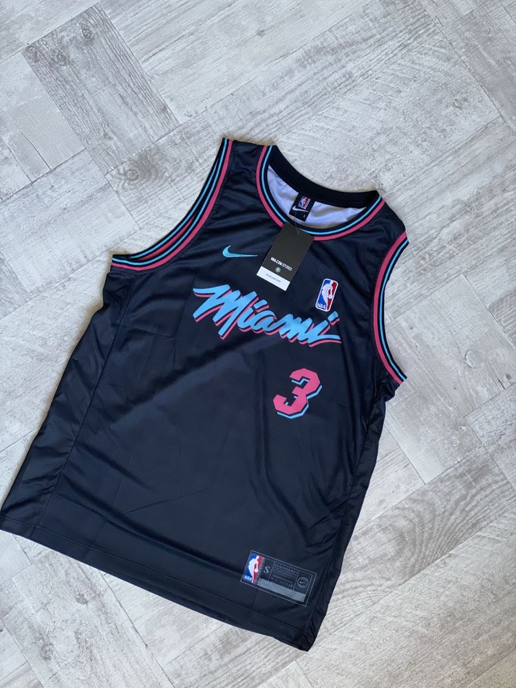 Maiou Nike Miami NBA S L XL