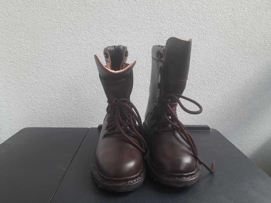 Bocanci militari din piele noi