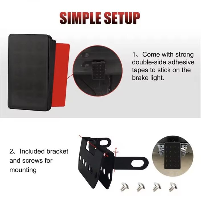 Stop frana led Formula 1/ F1 led/ tripla F1 spate stop led formula1