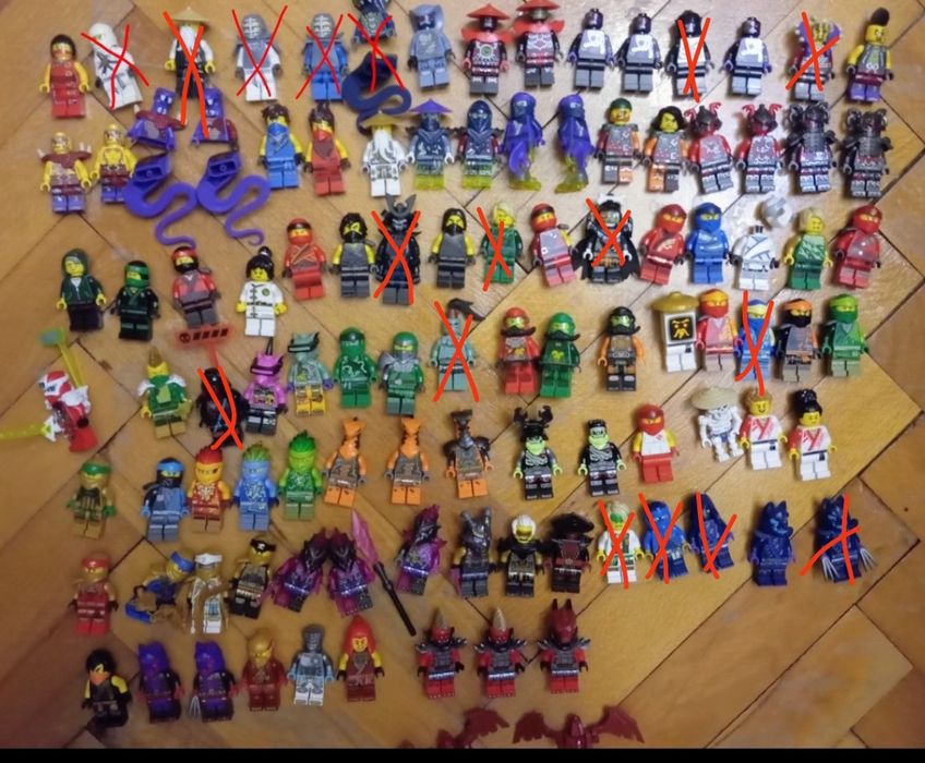 Продавам и Трейдвам сетове и фигурки на Lego Ninjago City Star wars