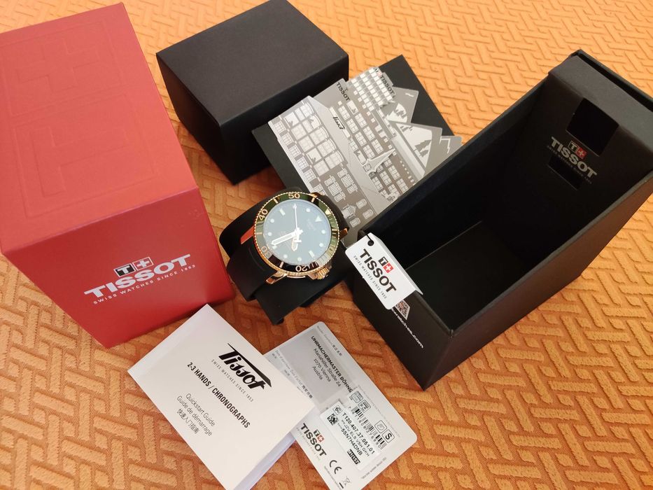 Tissot Seastar Powermatic 80 Special Gold Edition