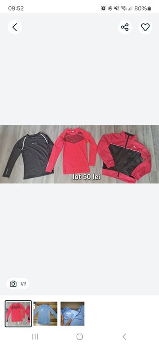 Lot 4 bluze sport mar 122