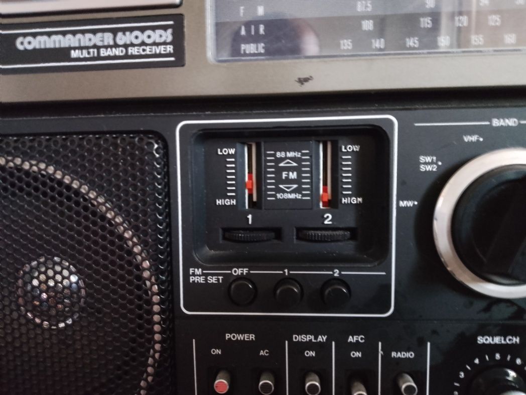 Radio Portabil Vintage Commoder 610 ODS Recuzita)Decor