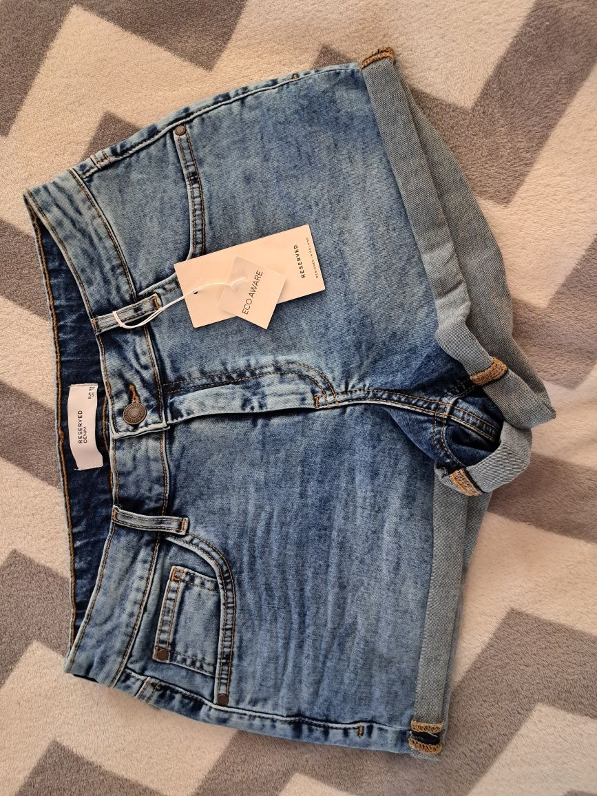 Къси дънкови панталони Reserved denim 38 номер