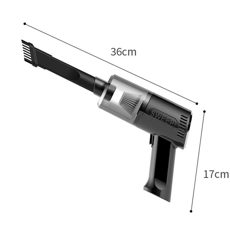 Aspirator auto portabil fara fir