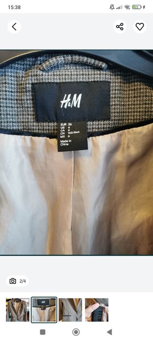 Sacou dama H&M S(36)