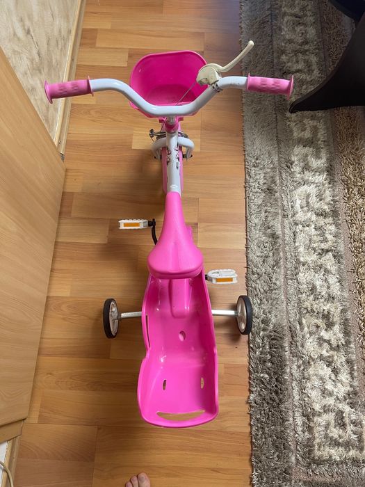 Bicicleta cu roti ajutoatoare varsta 3-5 ani