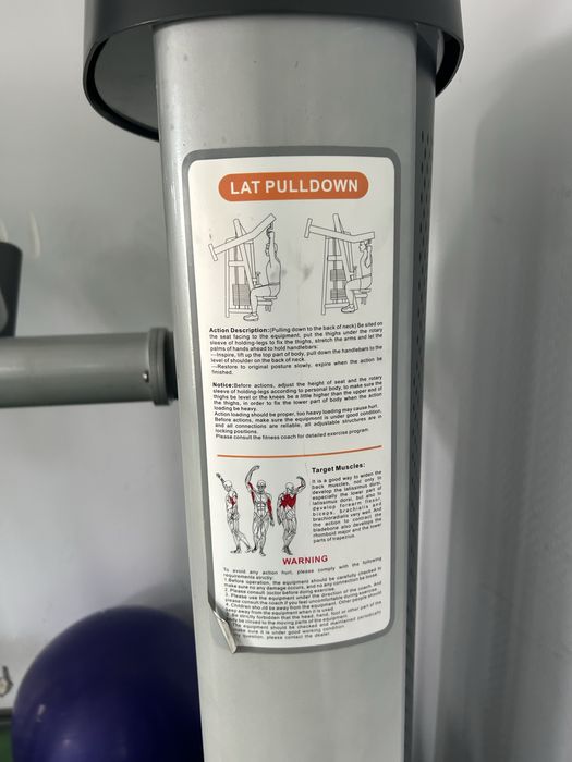 Фитнес уреди за гръб и гърди