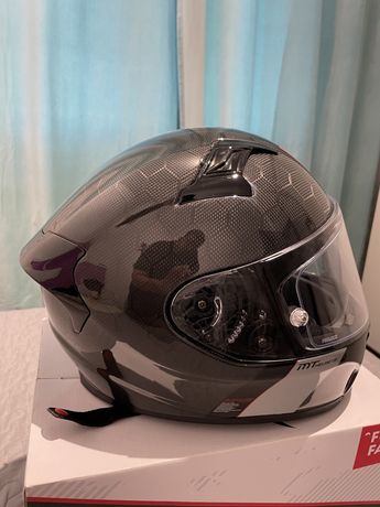 Casca Moto MT Helmets KRE Snake Carbon marime L 59-60
