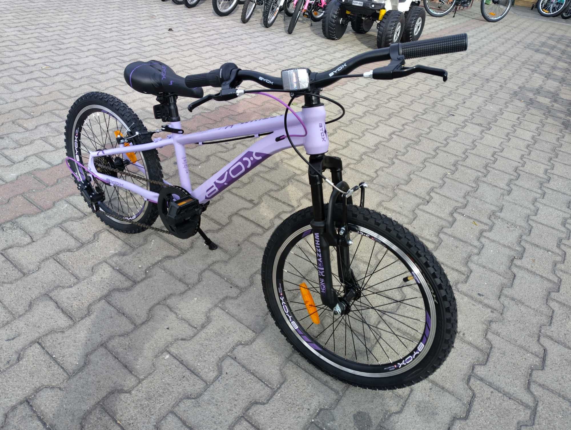 BYOX Велосипед 20" WHIZZY лилав
