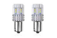 Комплект диодни led крушки 02449 ,3020 22SMD, 1156 (R5W, R10W) P21 Бял