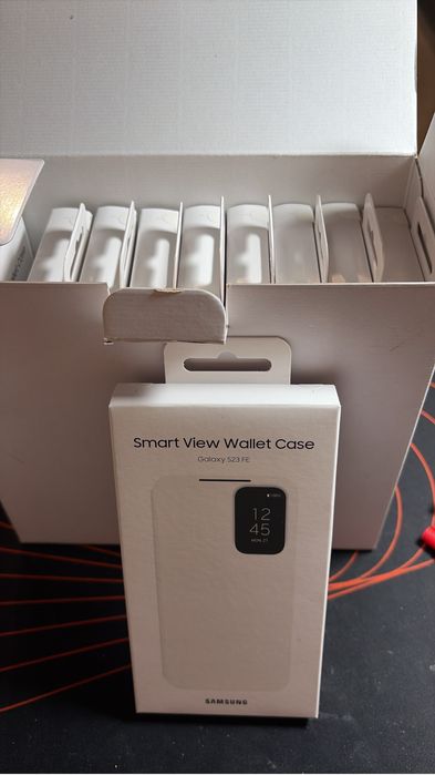 Husa flip originala, activa Samsung s23 FE