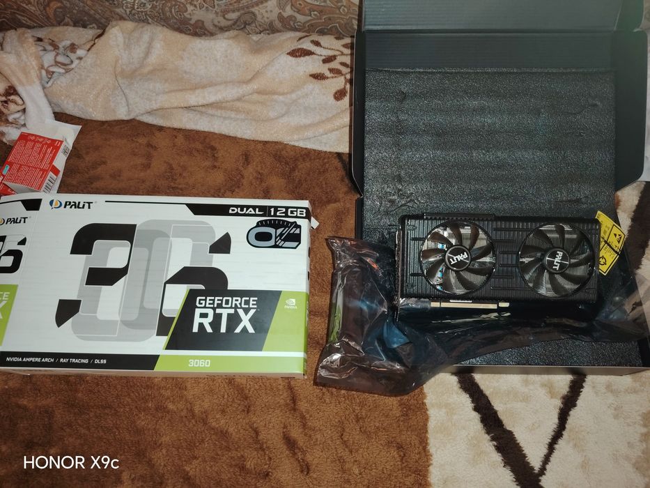 Продам видеокарту RTX 3060 12гб