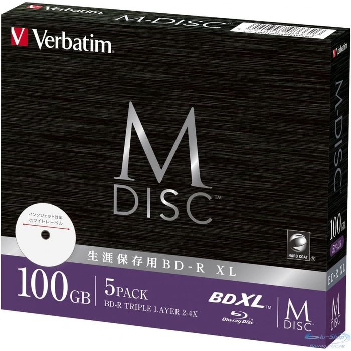 Verbatim Long-term storage M-DISC BD-R XL 100GB