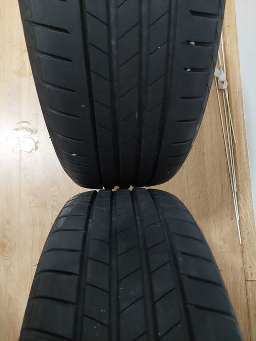 Vând jante/roti cu anvelope 205 55 16 vară pentru Skoda Scala/Kamiq