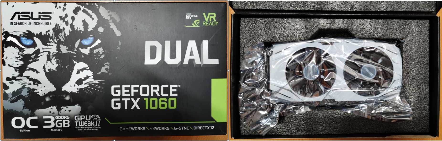 GTX 1060 Asus 3Gb