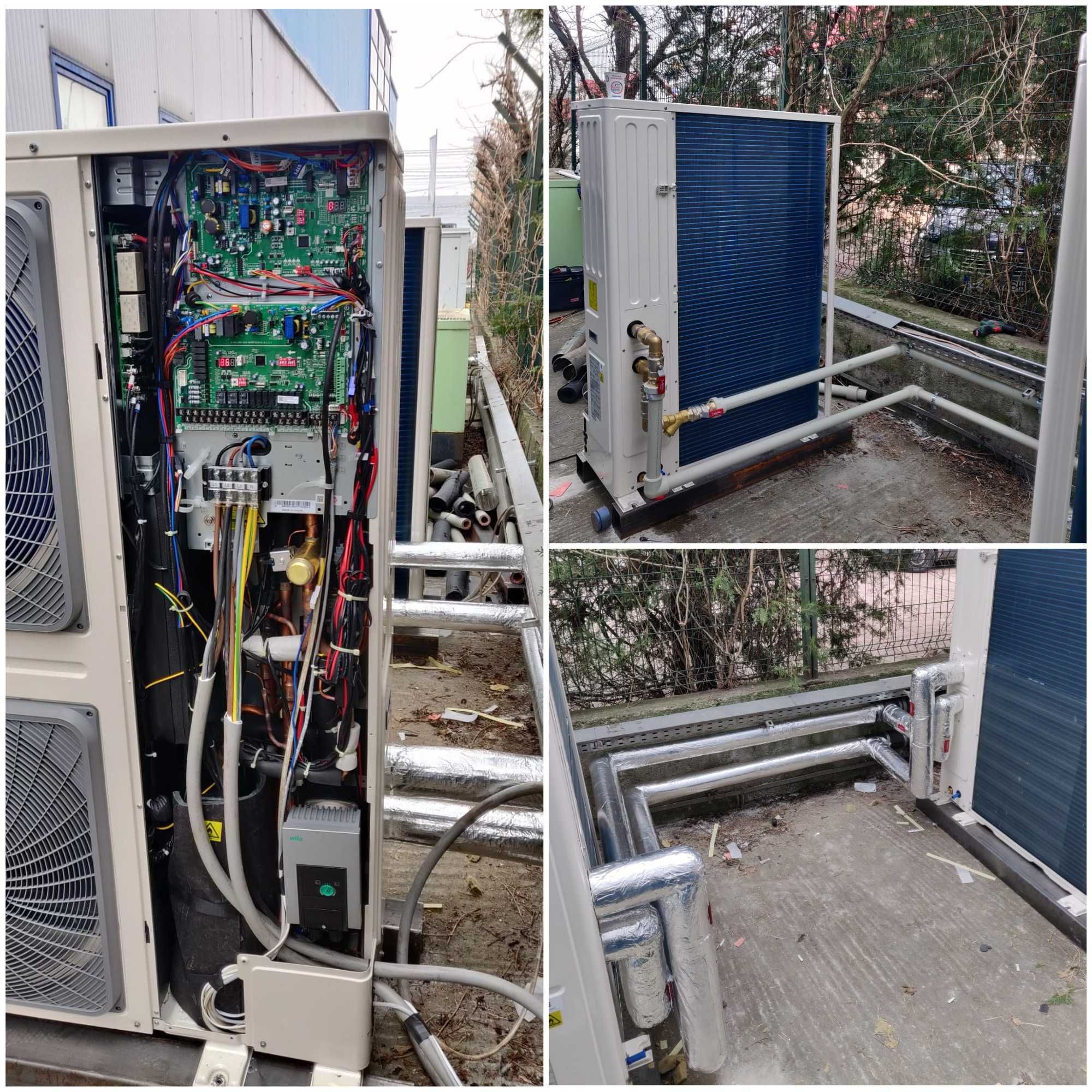 Servicii de montaj și reparații centrale termice și echip. frigorifice