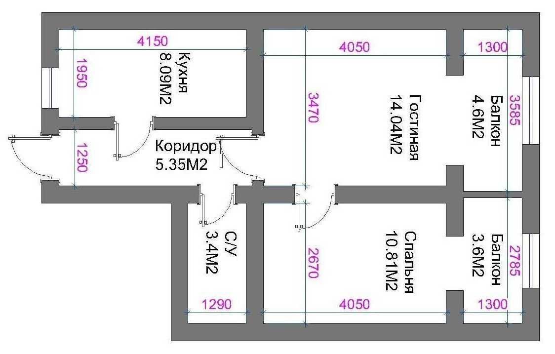 Продаётся 2-комнатная квартира в кирпичном доме, Ялангач, 52м², Евро
