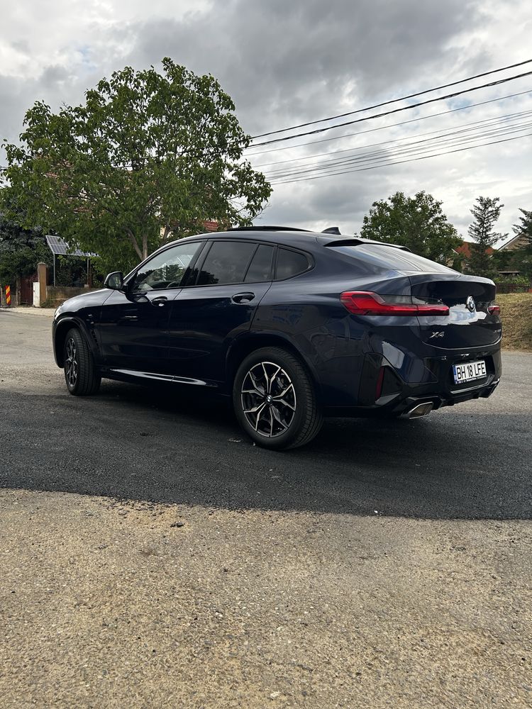 BMW X4 2024, M pachet,2000d x-drive 190 cai,30000km, garantie bmw
