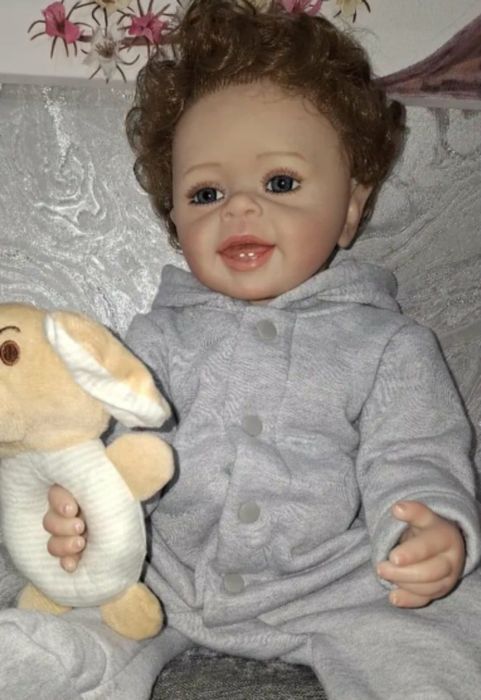 Papusa baiat reborn 55 cm