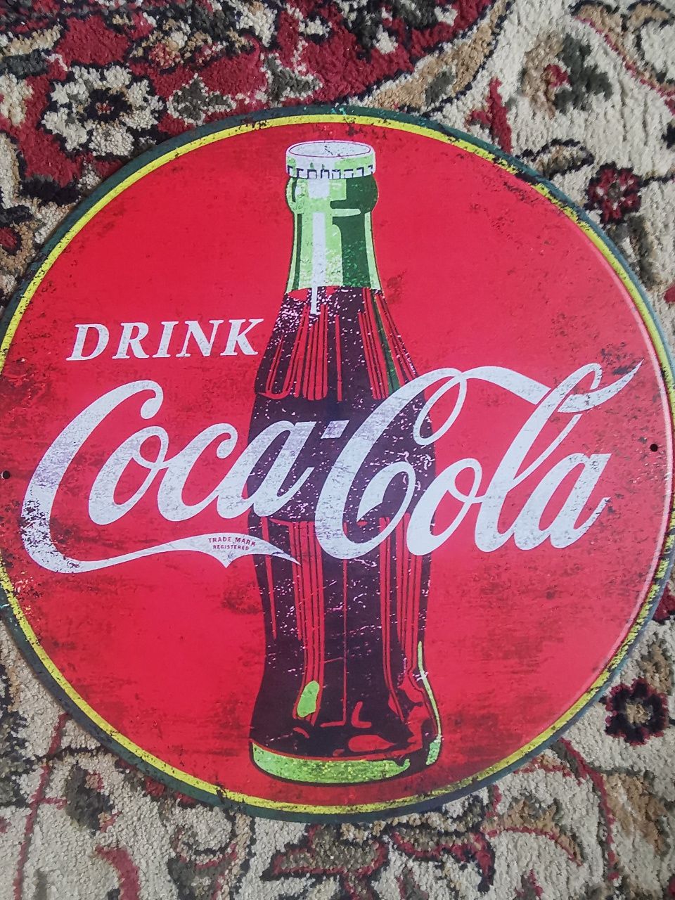 Tablii metalice vintage Fanta Coca Cola