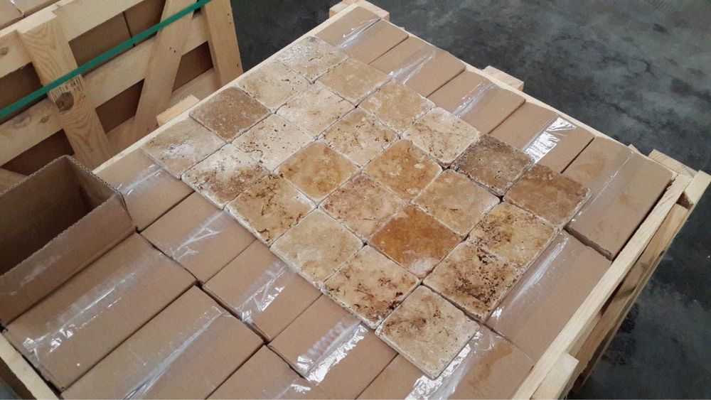 Travertin 10x10 Antique pe stoc