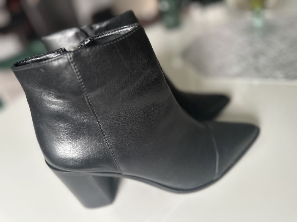 Botine dama piele