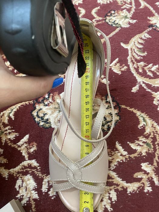 Sandale Giulio, piele, mărimea 37