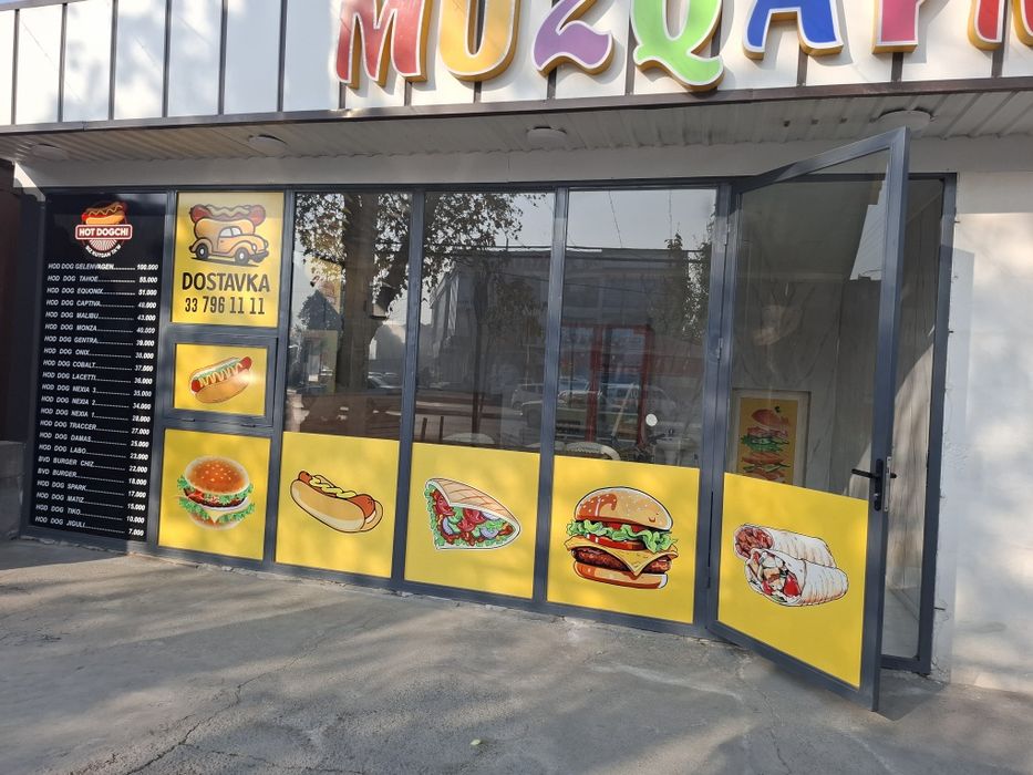 Srochniy Biznes sotiladi Fast foud yurib turgan biznes