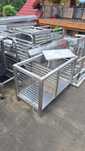 Suport cuptor cu convectie, din inox, suport tavi Rational