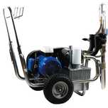 Pompa airless cu piston Bisonte, PAZ-9600e, ddebit 10 l/min. 5.5 kW