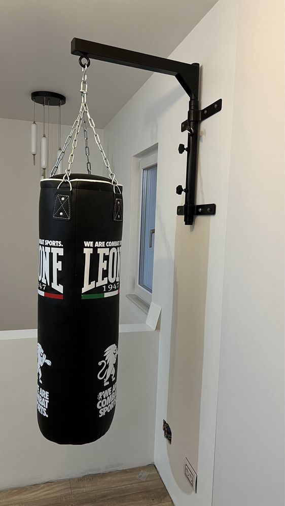 Sac se box Leone 110cm + suport pentru sac de box victory sports