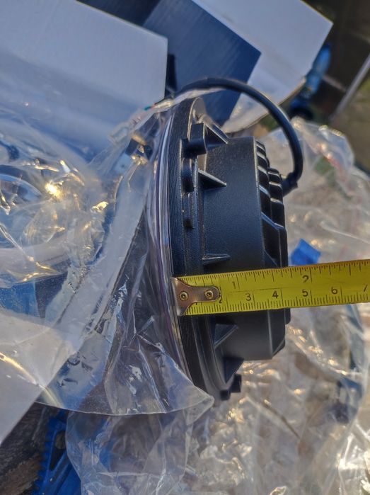 Far moto cu led si evacuari Harley davidson