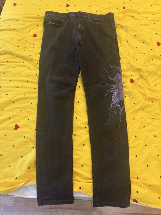 Blugi Diesel cu print