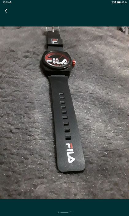 Vând ceas Fila original, în stare foarte bună, silicon. Trimit prin po
