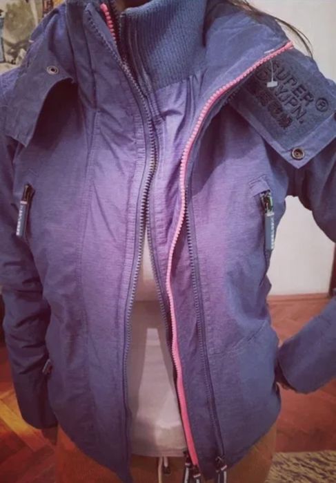Cojocel Blana Favior M și geacă SuperDry XS