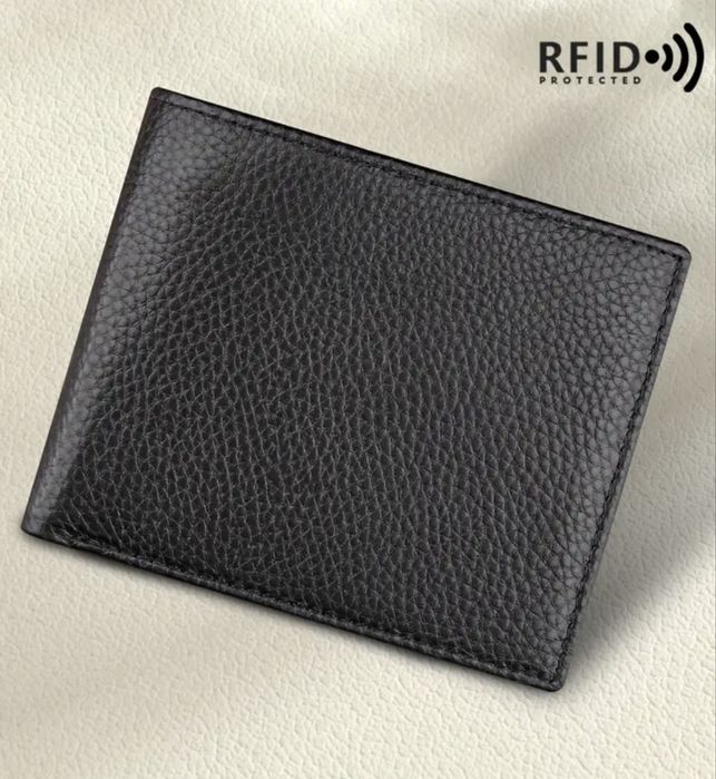 -15%Промоция•Елегантен и Изискан мъжки портфейл/Двуцветен естест. кожа