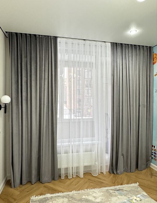 Шторы бархат , новые шторы