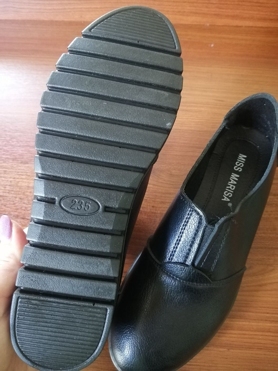 Обувь женская, чёрная