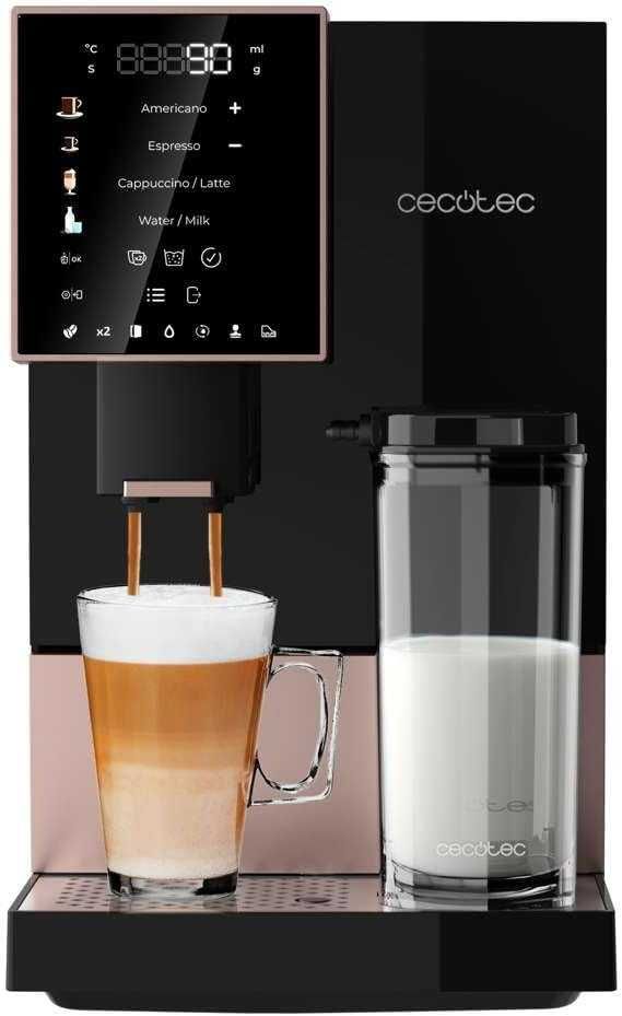 Автоматична кафемашина Cecotec Cremmaet Compactccino Black Rose 19bar