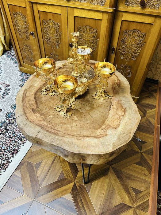 Продается столики и предметы декора слеб , массив, wood