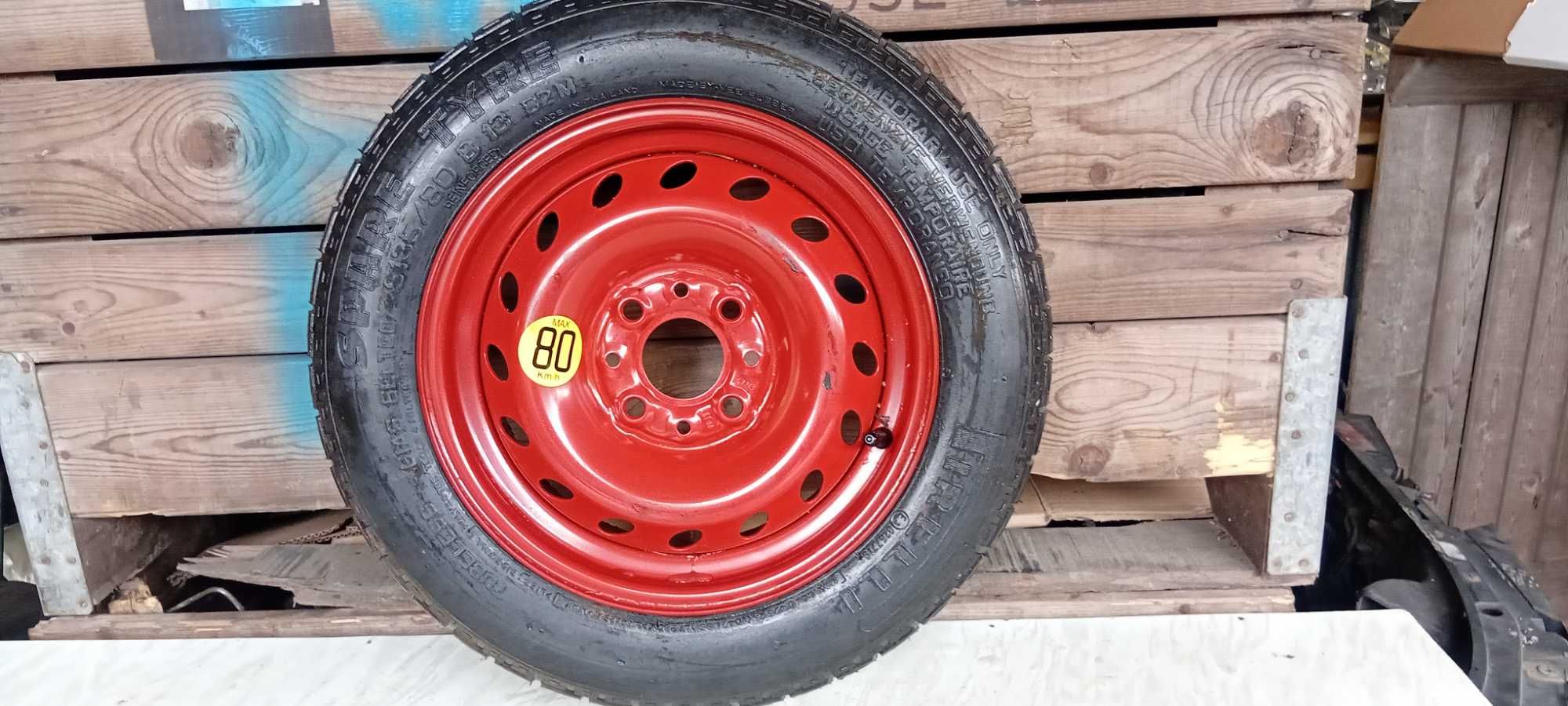 Roata Rezerva Slim Fiat Lancia Alfa Romeo Fiat Panda 169 R13